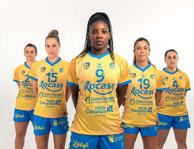 Jugadoras del equipo Rocasa Gran Canaria/TA.